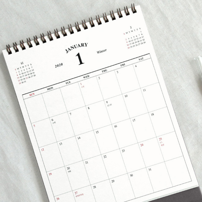 Example of use - ICONIC 2020 Simple desk scheduler calendar