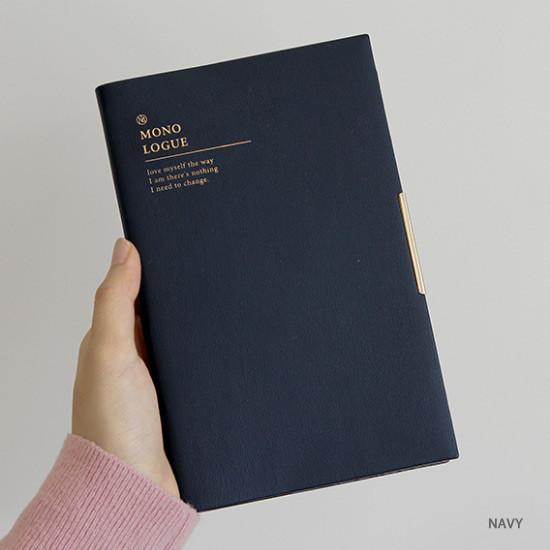 Navy - GMZ 2020 Monologue medium dated weekly diary planner