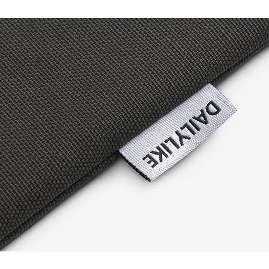 Tag - Dailylike Embroidery rectangle fabric zipper pouch - Hula hoop bear