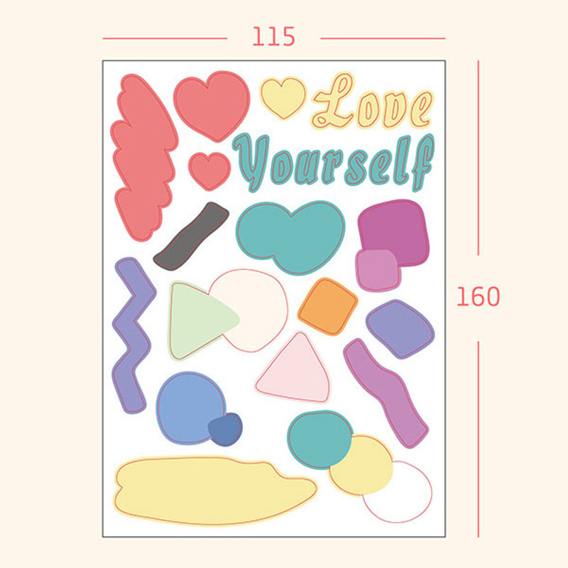 Comes with sticker - PLEPLE Memo days A5 size foldover clipboard set Comes with sticker - PLEPLE Memo days A5 size foldover clipboard set