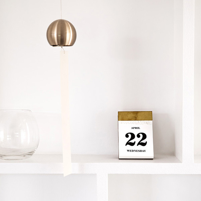  Usage example - Livework 2020 Every day small tear off desk calendar