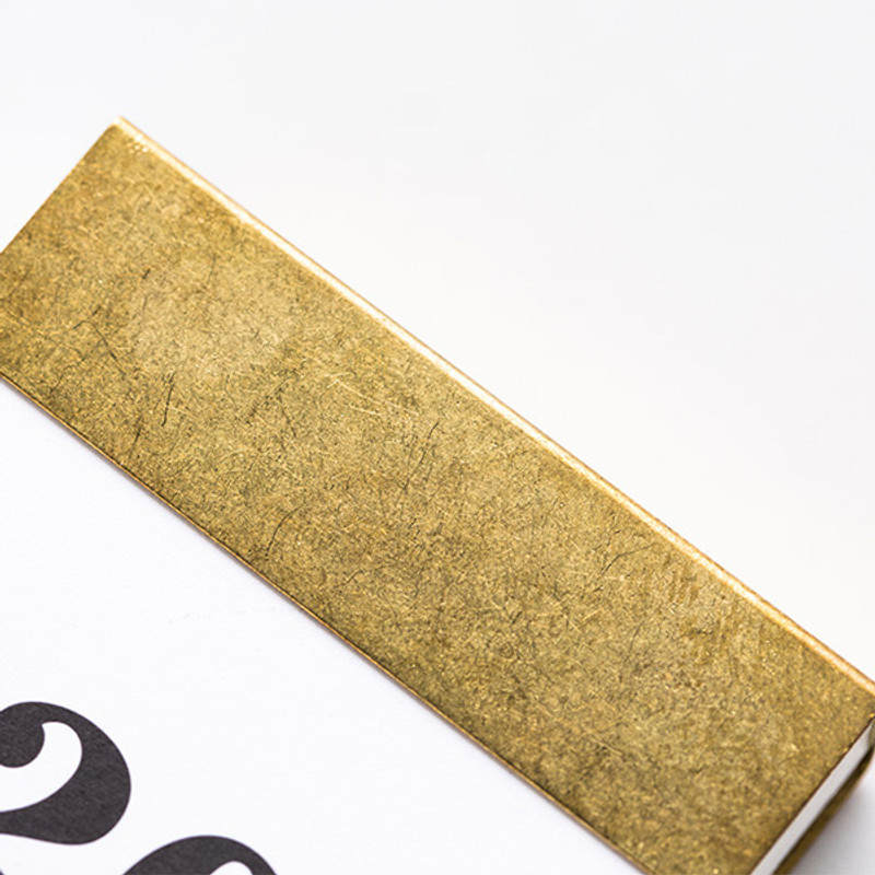 Brass - Livework 2020 Every day small tear off desk calendar