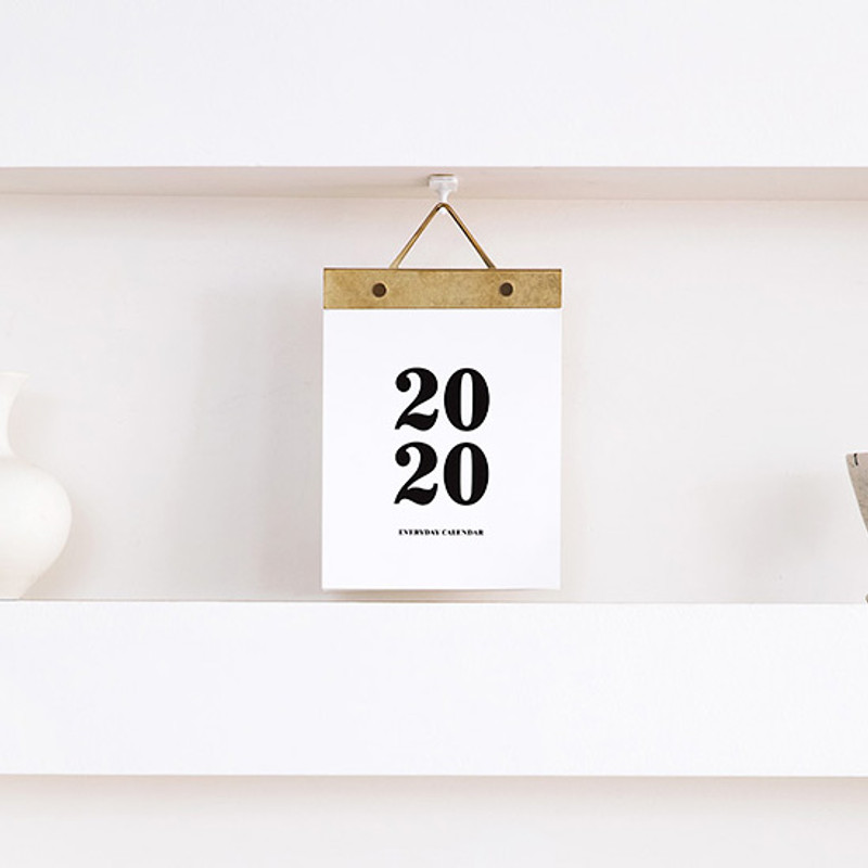 Usage example - Livework 2020 Every day large tear off wall calendar Usage example - Livework 2020 Every day large tear off wall calendar