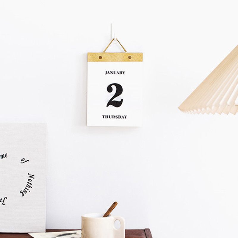 Usage example - Livework 2020 Every day large tear off wall calendar Usage example - Livework 2020 Every day large tear off wall calendar