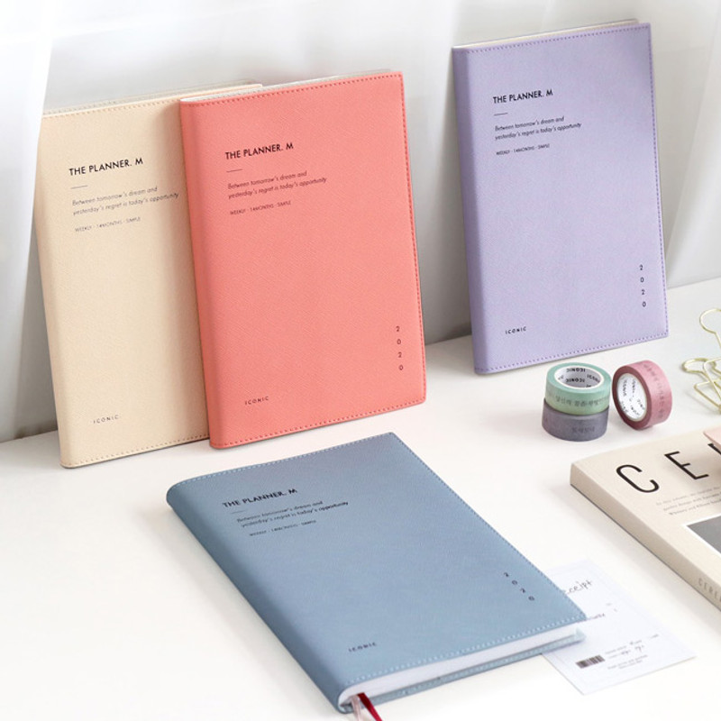 ICONIC 2020 Simple medium dated weekly planner scheduler ICONIC 2020 Simple medium dated weekly planner scheduler