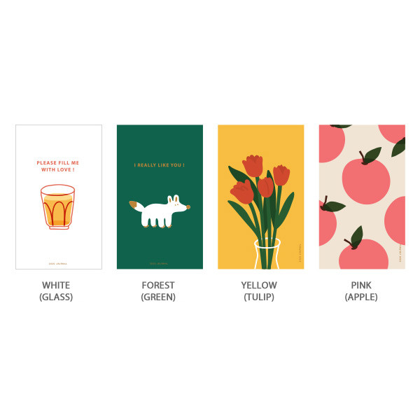 Option - Jam Studio 2020 Dong Dong dated weekly diary planner