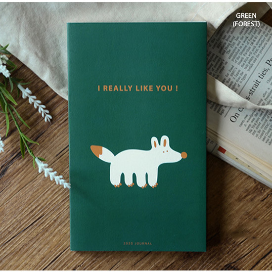 Green(forest) - Jam Studio 2020 Dong Dong dated weekly diary planner