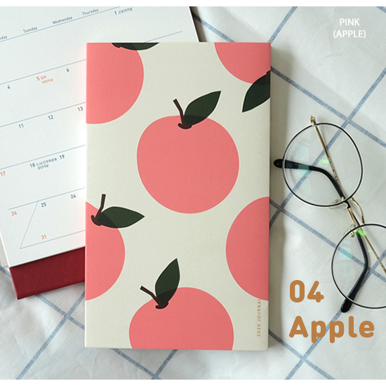 Pink(Apple) - Jam Studio 2020 Dong Dong dated weekly diary planner