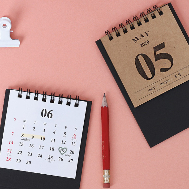 Wanna This 2020 Classic small spiral bound desk calendar Wanna This 2020 Classic small spiral bound desk calendar