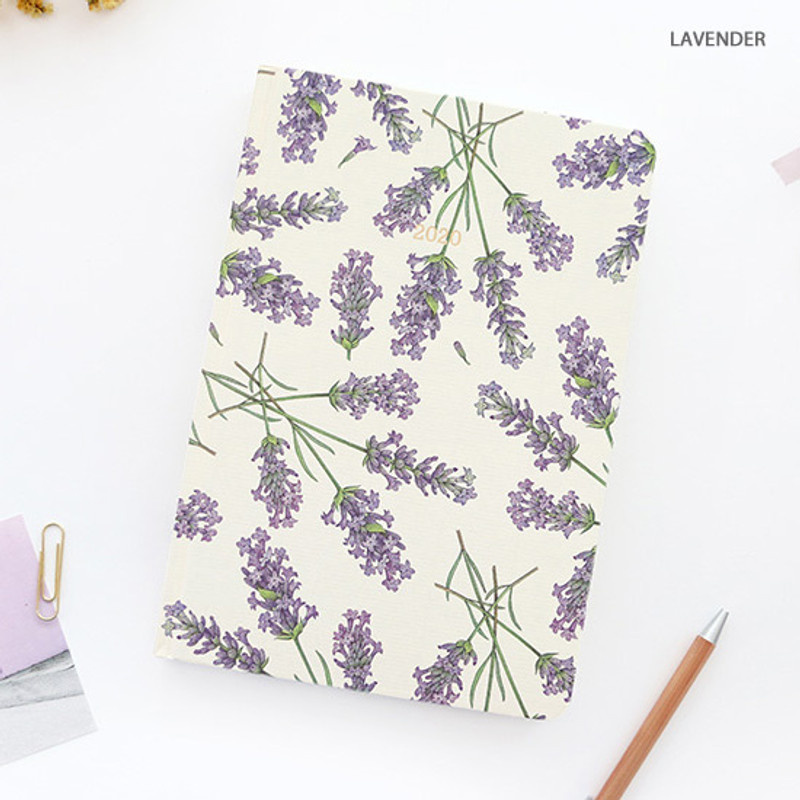Lavender - PAPERIAN 2020 Florence hardcover daily agenda planner