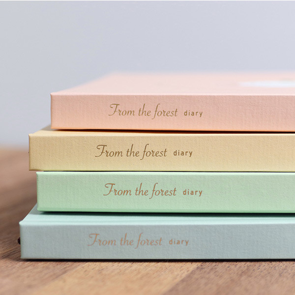 PAPERIAN From the forest dateless weekly diary planner