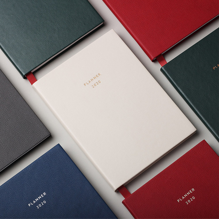 Dash And Dot 2020 Pro red bookmark dated weekly planner