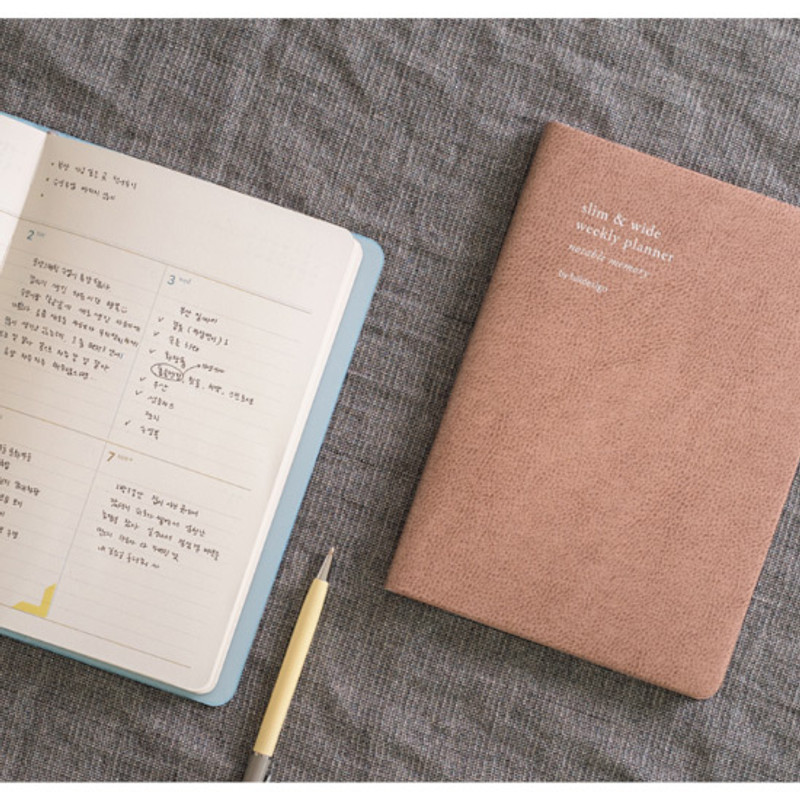 Byfulldesign 2020 Notable memory B6 dated weekly planner Byfulldesign 2020 Notable memory B6 dated weekly planner