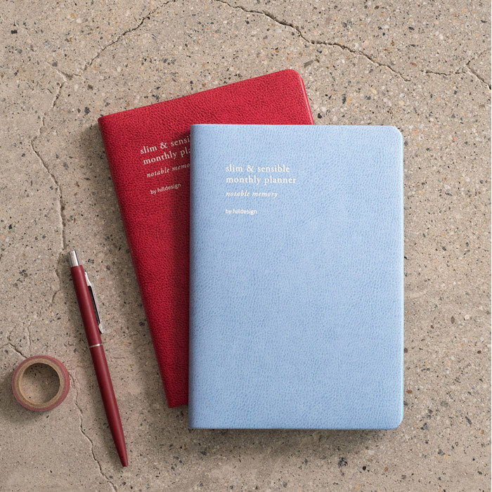 Byfulldesign 2020 Notable memory B6 dated monthly planner