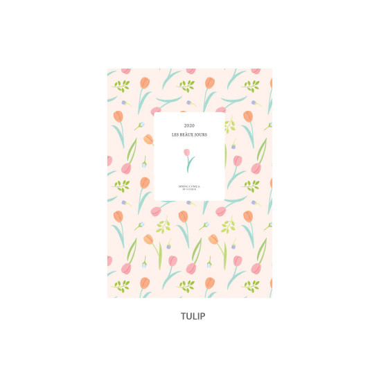 Tulip - O-CHECK 2020 Les beaux jours dated weekly diary planner