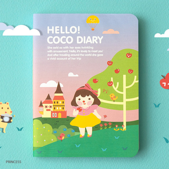 Princess - Ardium 2020 Hello coco dated weekly diary planner