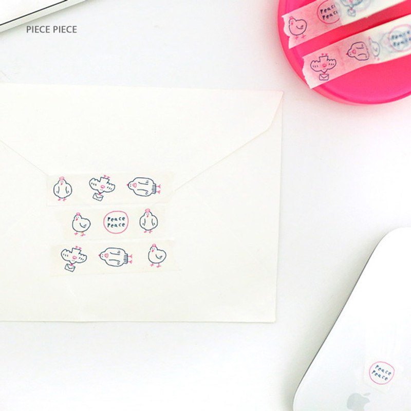 Piece piece - Brunch Brother 15mm X 10m deco masking tape ver2 Piece piece - Brunch Brother 15mm X 10m deco masking tape ver2