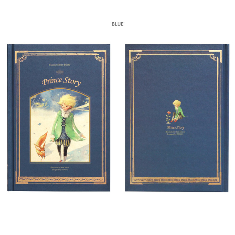 Blue - Indigo Classic the little prince undated daily diary planner Blue - Indigo Classic the little prince undated daily diary planner