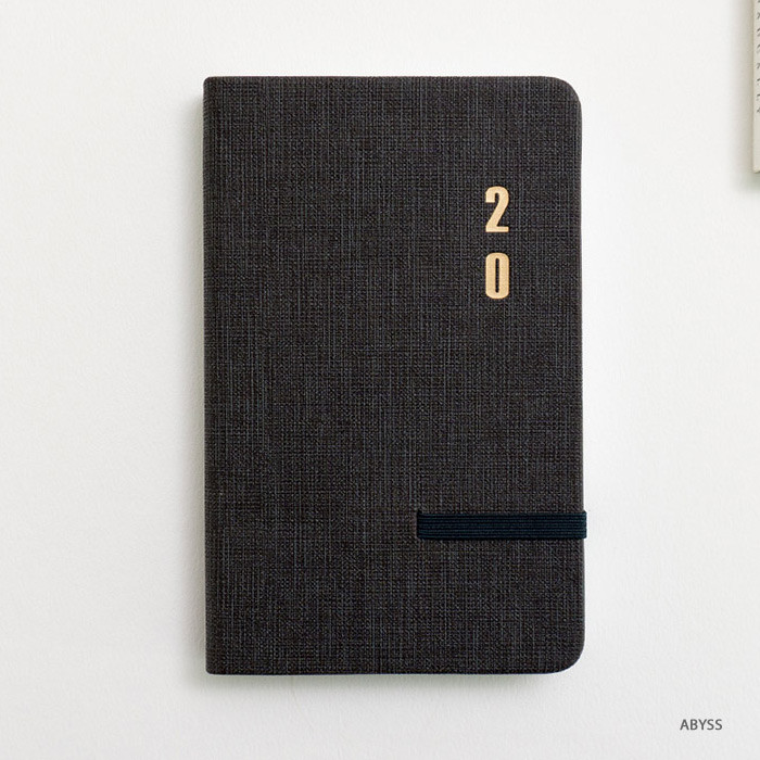 Abyss - eedendesign 2020 Simple dated weekly diary planner