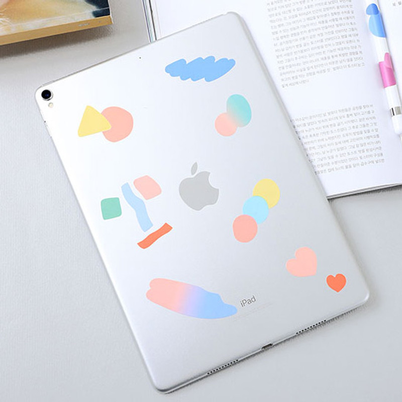 Usage example - PLEPLE Point up removable paper sticker