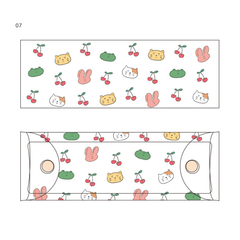 07 - Monologue clear folding pencil case