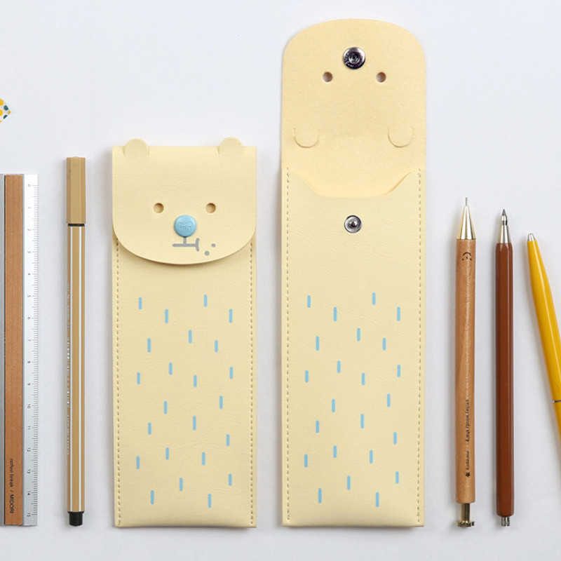 Monopoly Toffeenut pen case with elastic band holder Monopoly Toffeenut pen case with elastic band holder