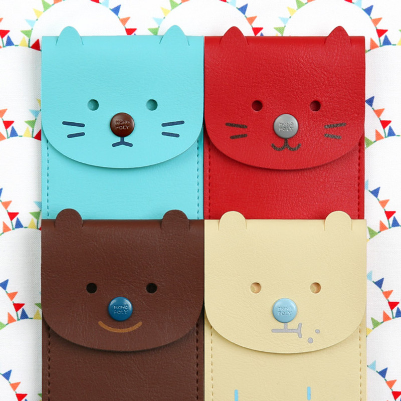 Monopoly Toffeenut pen case with elastic band holder Monopoly Toffeenut pen case with elastic band holder