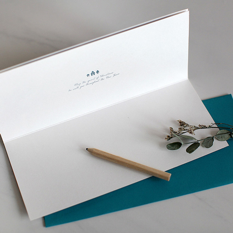 DBD Aurora Christmas card with envelope