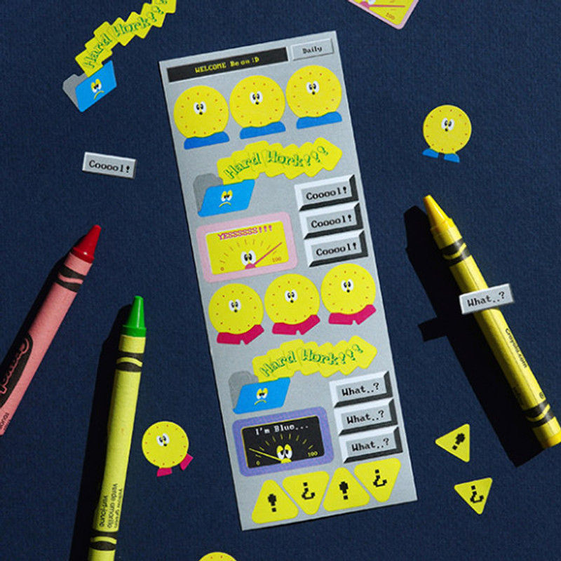 Daily - After The Rain 8-bit message seal paper sticker Daily - After The Rain 8-bit message seal paper sticker