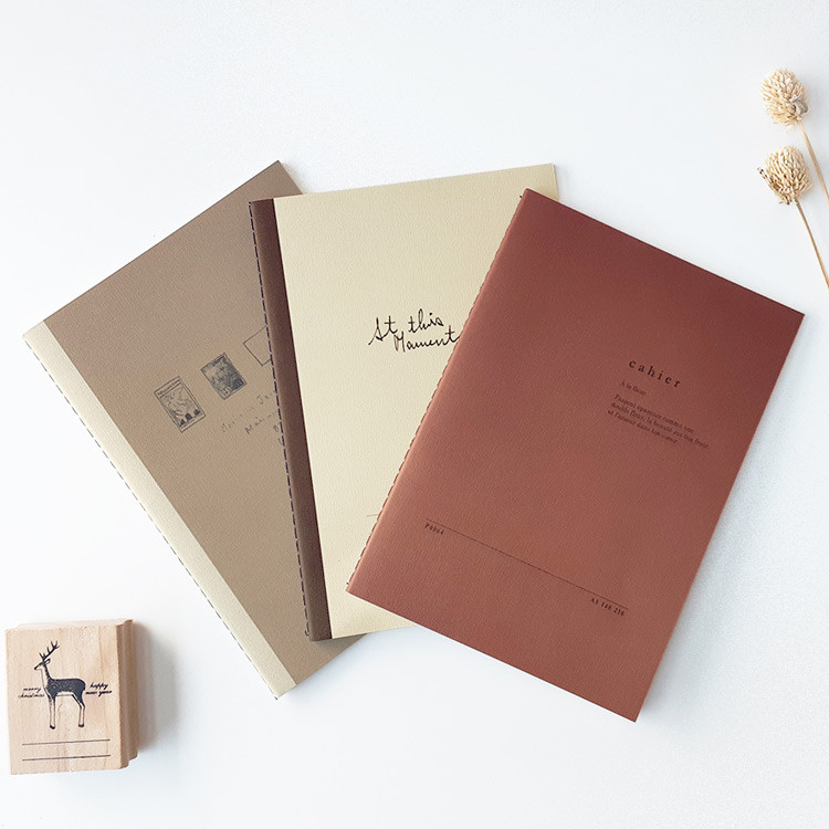 O-CHECK Le cahier bonne pensee medium dot notebook