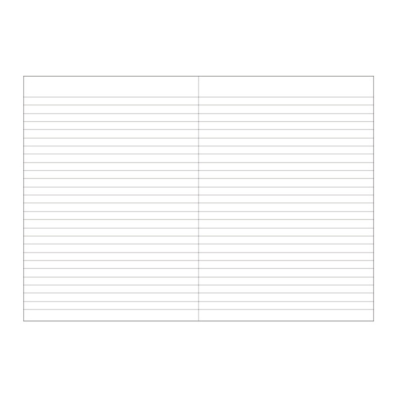 Lined pages - O-CHECK Bonne Pensee A5 size medium lined notebook Lined pages - O-CHECK Bonne Pensee A5 size medium lined notebook