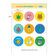 Circle - Design-comma-B-Retro-mood-paper-sticker-