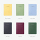 Color - The way of expressing blank and lined notebook ver2