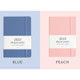 Blue ,Peach - Indigo 2022 Prism B6 Dated Monthly Diary Planner
