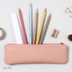 Baby pink - Dash and Dot Slim and modern zipper pencil case