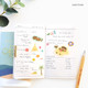 Daily plan - O-CHECK Travel planner journal notebook