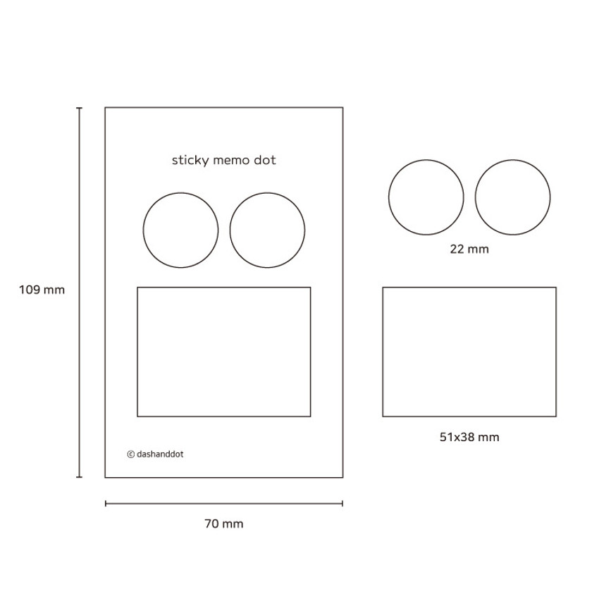 Dash And Dot And Dots Memo Notes Sticky Notepad Ver3 Dash And Dot And Dots Memo Notes Sticky Notepad Ver3