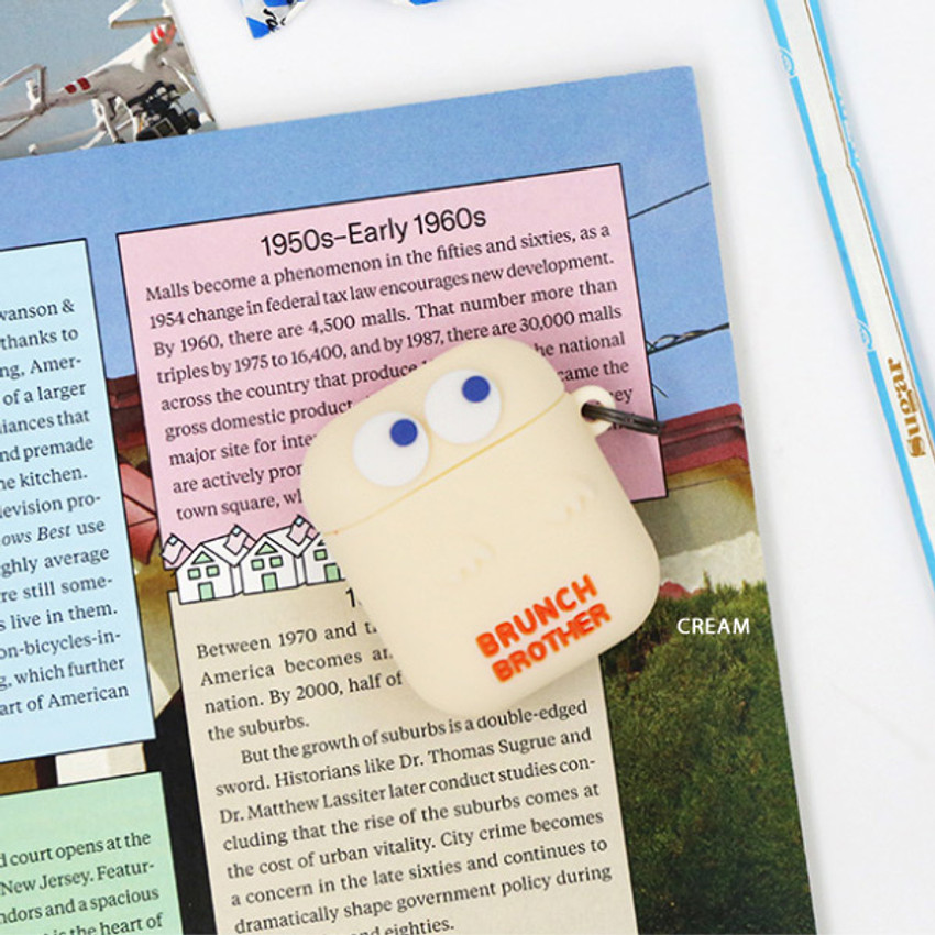 Romane Brunch Brother Ghost Airpods Silicon Cover