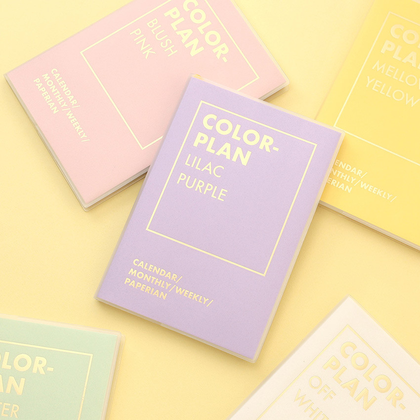 Paperian 2021 Color Plan Dated Weekly Diary Planner