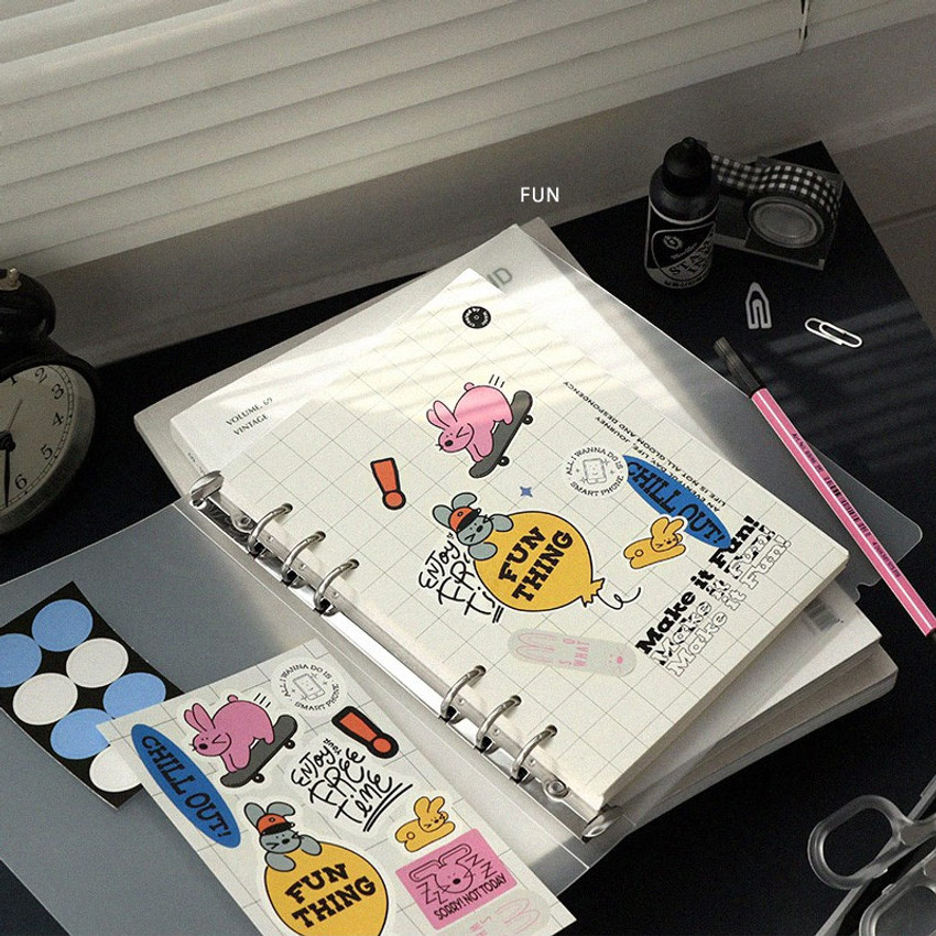 ICONIC 2022 My Vibe 6-ring Dated Weekly Diary Planner