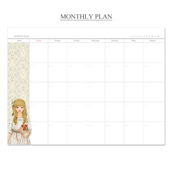 Wanna This Girls Sensibility Petit Undated Diary Scheduler Ver 4