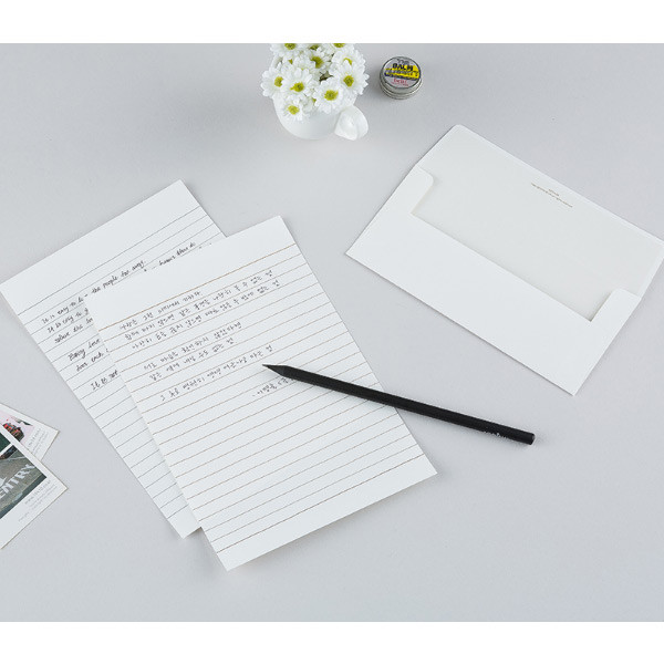 Ardium Simple letter and envelope set fallindesign