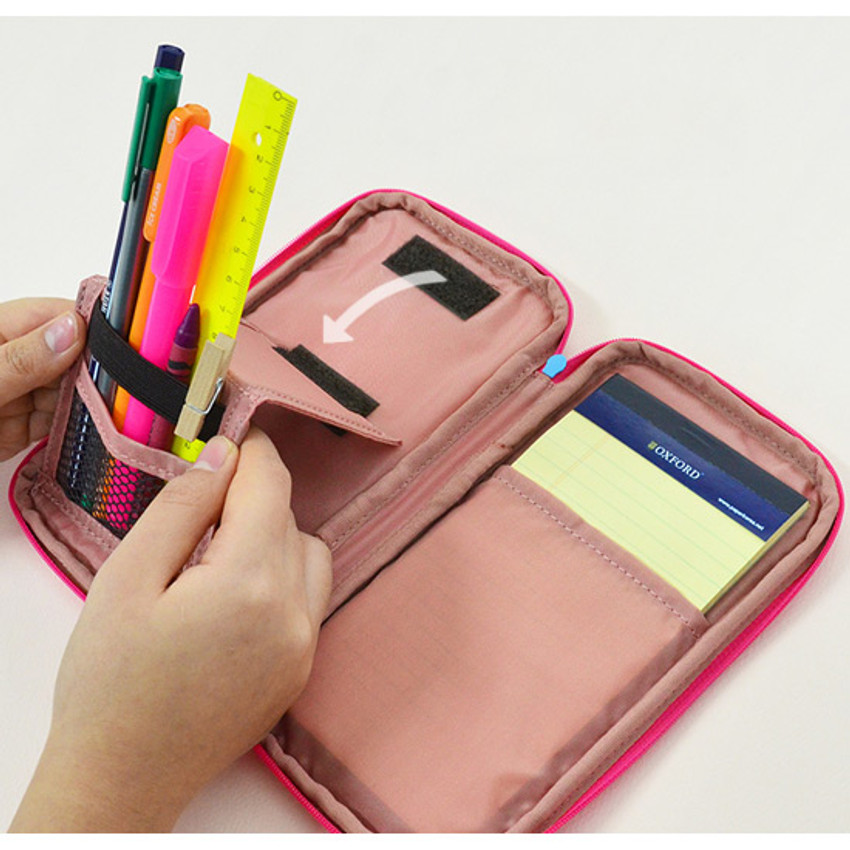 4 pocket pencil case