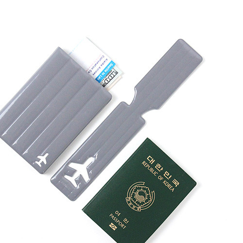 Fenice Airplane enamel travel luggage name tag - fallindesign