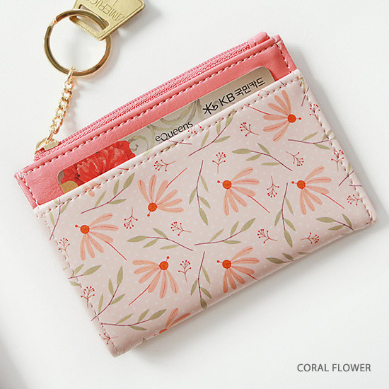 designer card case keychain