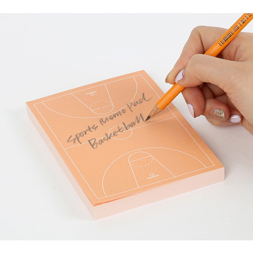 Chachap Sports memo notepad Basketball