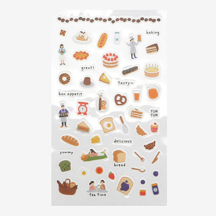 Daily transparent sticker - Bakery