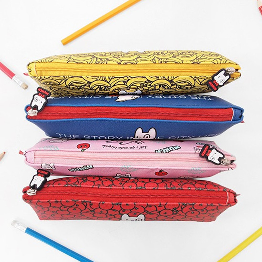 triangle pencil case