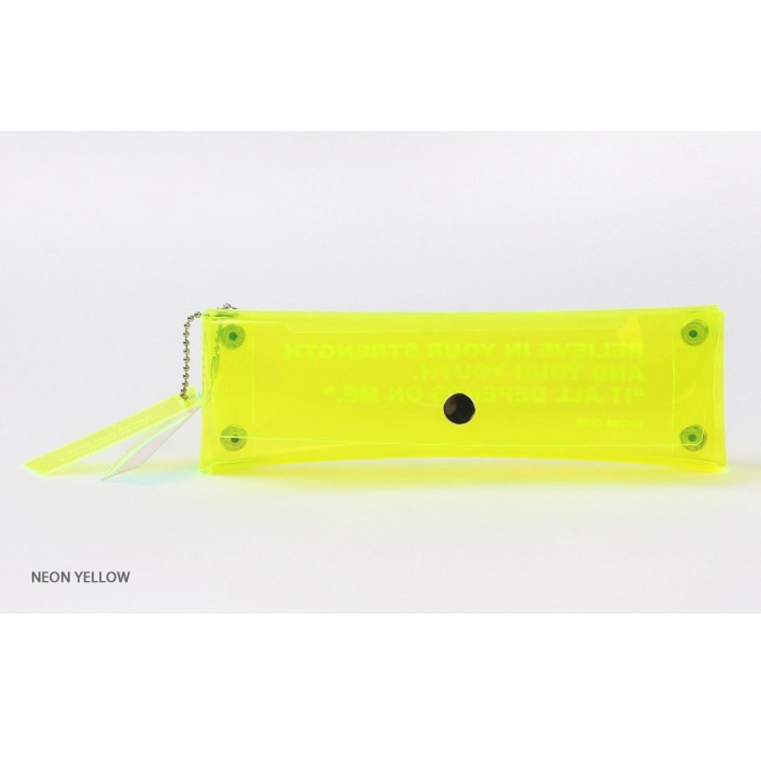 yellow pencil case