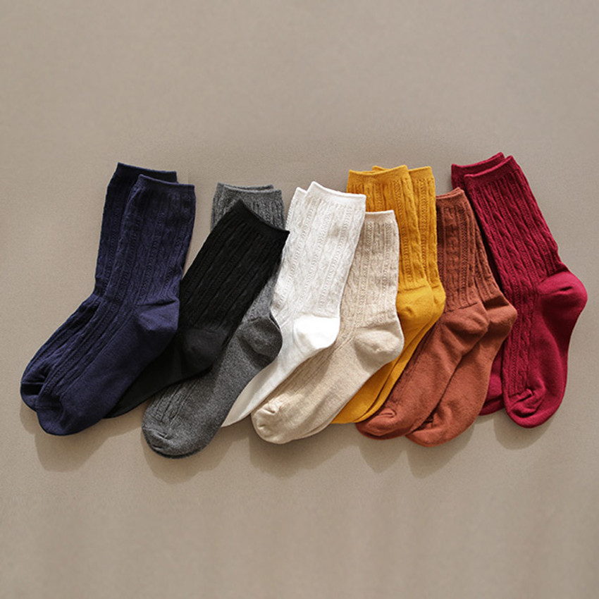 Dailylike Comfortable Yours For Life Lycra Twist Women Socks